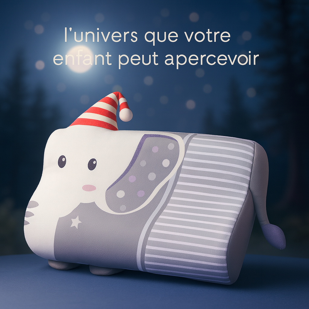 Oreiller  Somoreil – Apaise et rassure votre enfant la nuit ✨