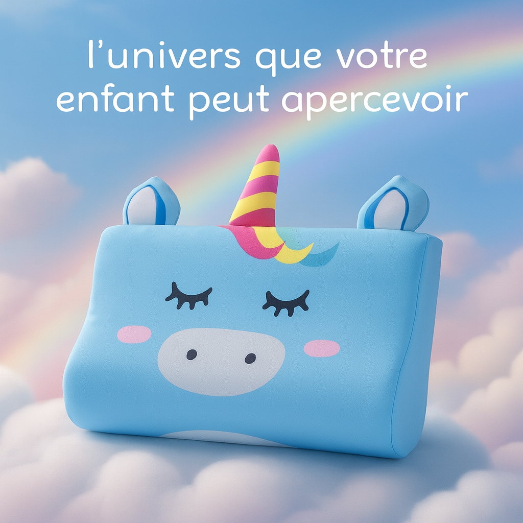 Oreiller  Somoreil – Apaise et rassure votre enfant la nuit ✨